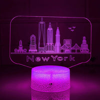 Thumbnail for Lampe de Chevet New York Violet